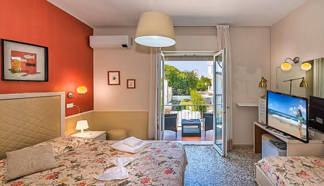 Camera Doppia Vista Lago del Ristorante La Terrazza a Borgo San Pietro